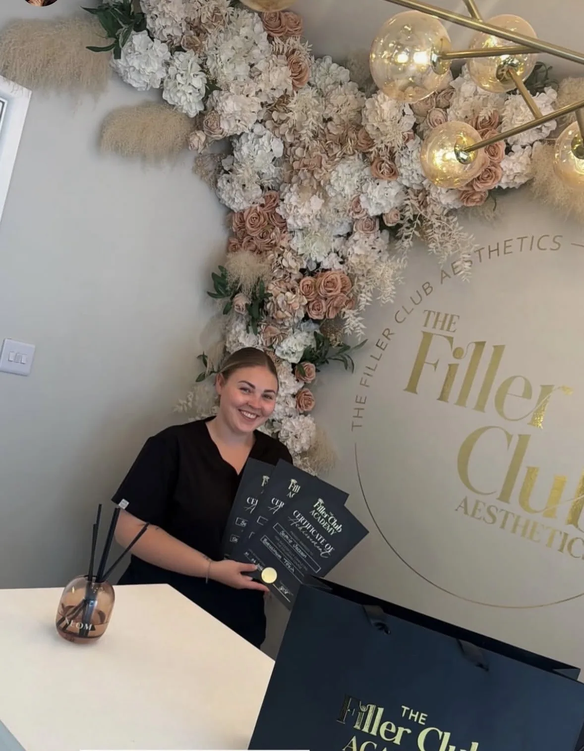 Sophie, aesthetician
